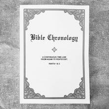 Load image into Gallery viewer, The Bible Chronology
